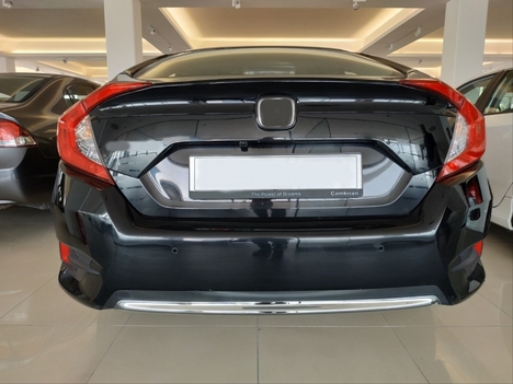 HONDA CIVIC FC5 2016-2020 IÇIN UYUMLU ARKA TAMPON ALT ÇITA NIKELAJ